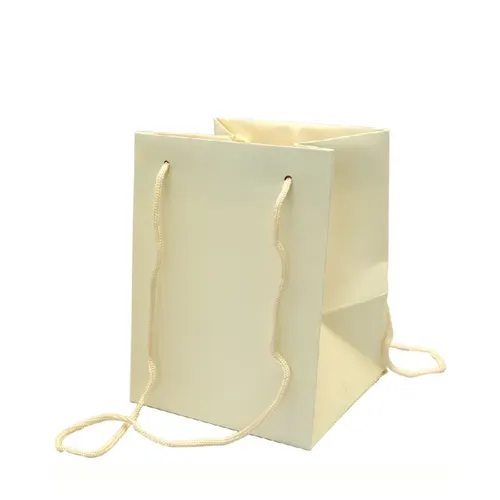 Taška na kvety Olympic svetložltá 25 × 18 × 18 cm