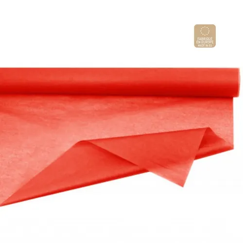 Hodvábny papier v rolke červený 75 cm, návin 50 m