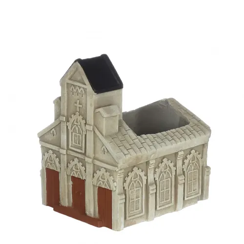 Keramika kvetináč church krémová 10 × 8,5 × 11 cm