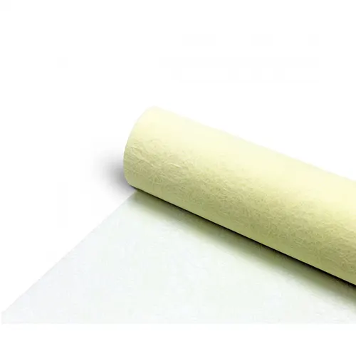 Textília vlákno ľan krémová 60 cm, návin 25 m