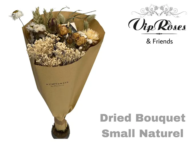 Dried Bouquet Small Naturel X12 35 cm