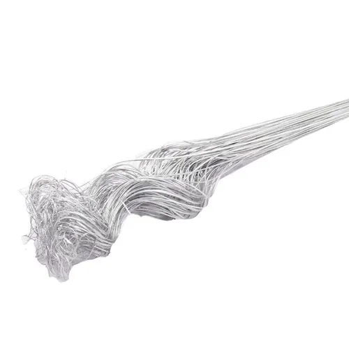 Kučeravé prúty TingTing strieborné 70 cm, 200 g