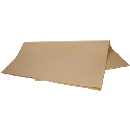 Pruhovaný kraftový papier hnedé, hárky 62 × 42 cm
