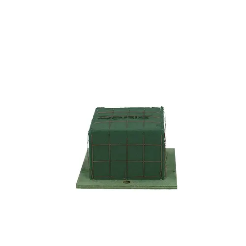 Oasis Bioline dekoračný tanier zelená 11,5 × 11 × 8 cm