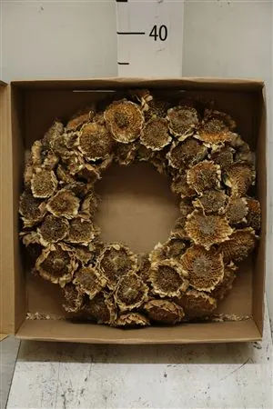 Wr Sunflower Natural 40cm 40 cm