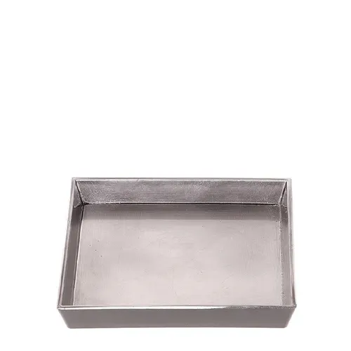 Vianočná dekorácia Melam misa strieborná ⌀ 16,5 × 2,5 cm
