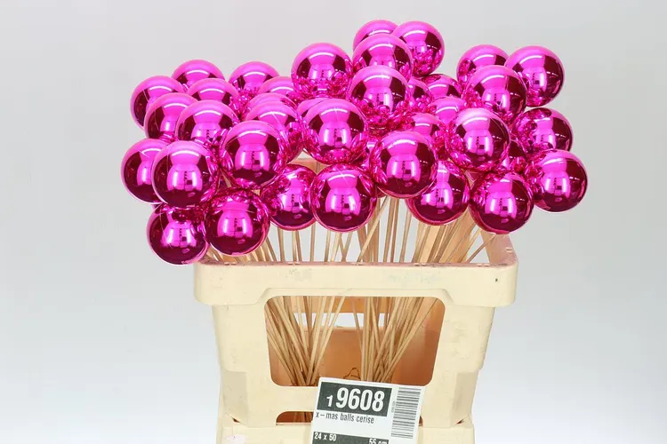 X-mas Balls Cerise 50 cm