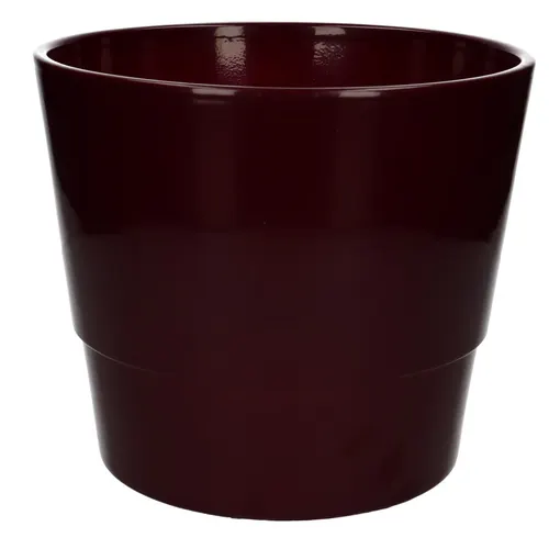 Keramický kvetináč Basic fialový ⌀ 22 × 19 cm