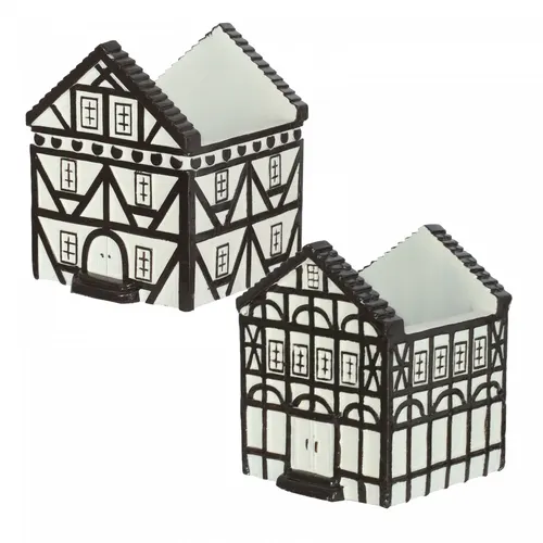 Keramický kvetináč Strassbourg čierny ⌀ 10,5 × 13 cm