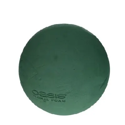 Floristická hmota Oasis guľa Ideal zelená 25 cm