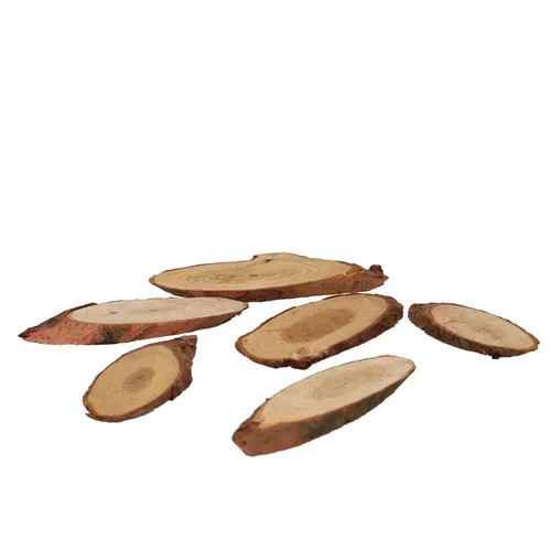 Sušený materiál drevo slice pinewood hnedá 250 g