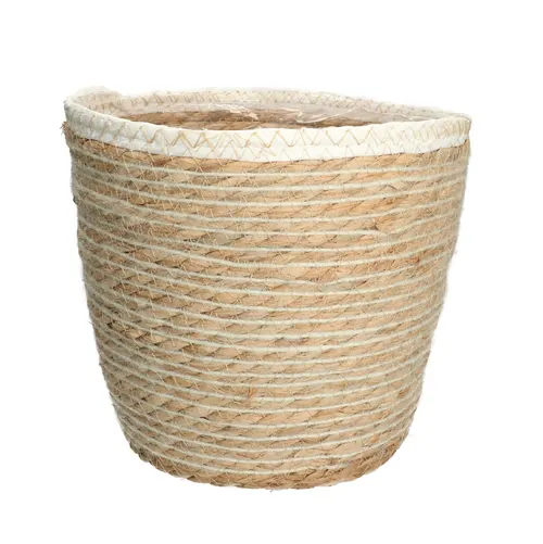 Košík Eve kvetináč biela ⌀ 22,5 × 21 cm