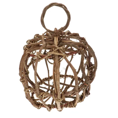 Sušený materiál guľa Crazy vine hnedá 30 cm