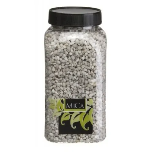 Dekoračný štrk sivý 4 mm, 1 kg