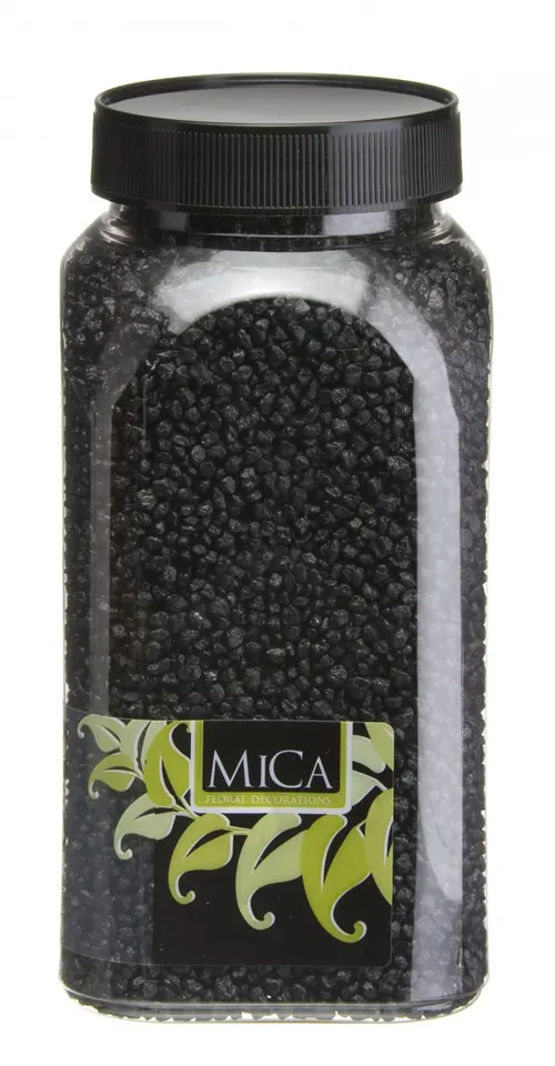 Dekoračná drť drť 2- čierna 4 mm, 1 kg