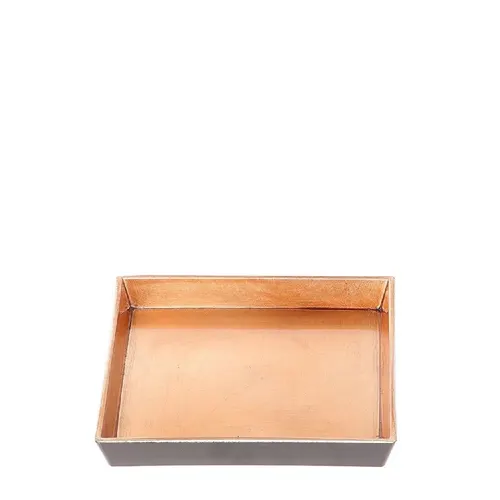 Vianočná dekorácia Melam misa zlatá ⌀ 12 × 2 cm